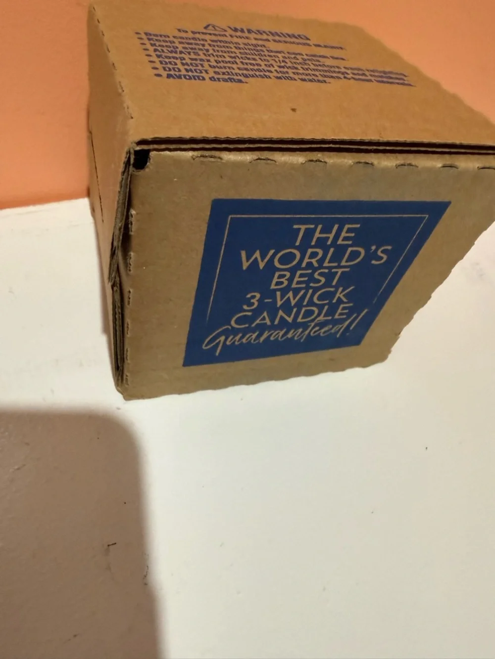 Bath & Body Works 3 Wick Vanilla Bean Candle - Picture 2 of 3
